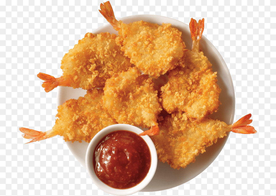 Captain D39s Butterfly Shrimp, Food, Ketchup, Fried Chicken Free Transparent Png