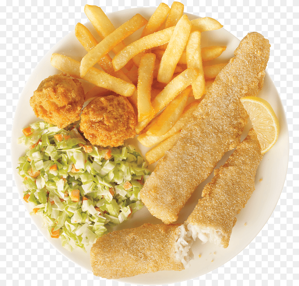 Captain D39s Southern Style White Fish Fillet, Food, Lunch, Meal, Fries Free Transparent Png