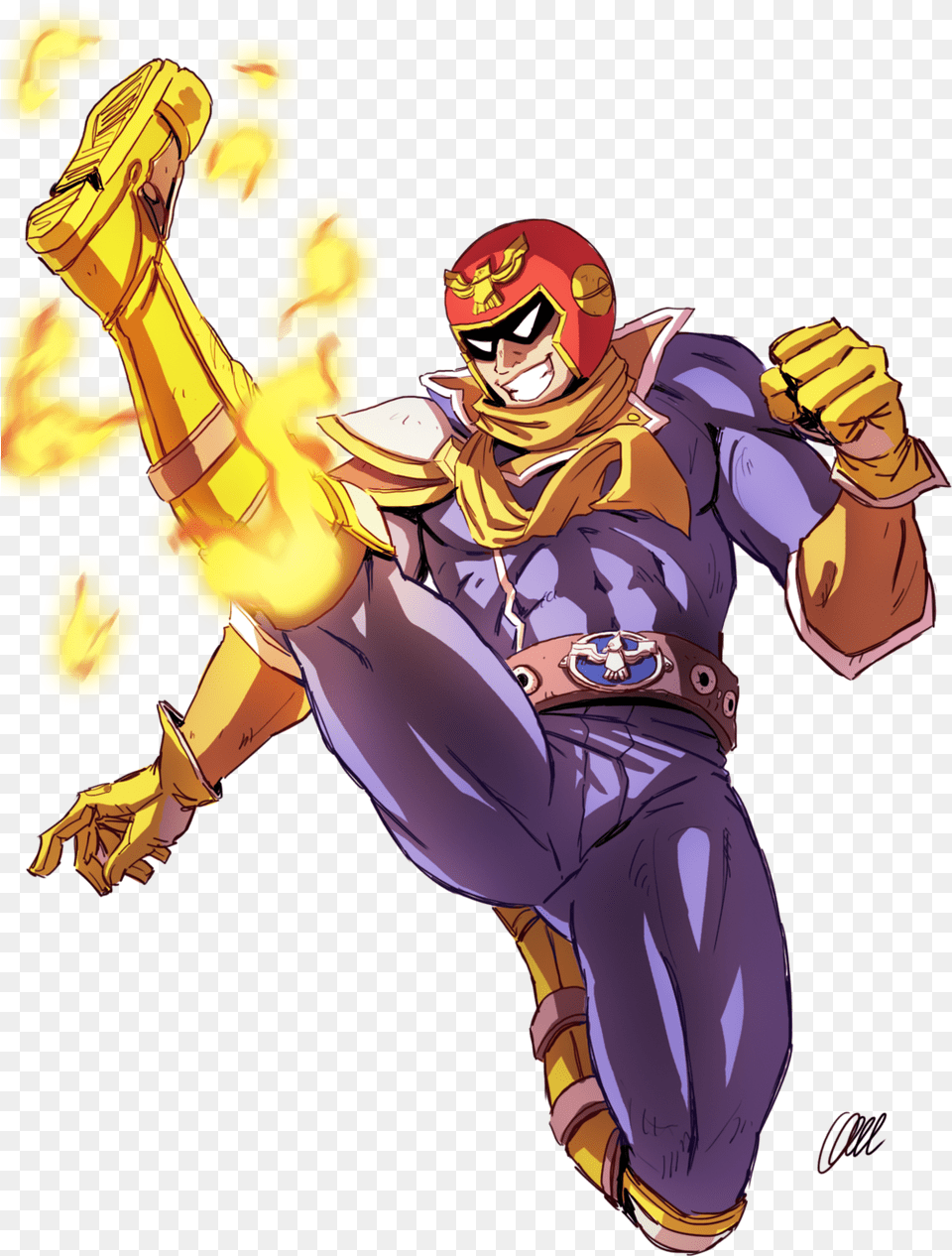 Captain Falcon, Publication, Book, Comics, Adult Free Png Download