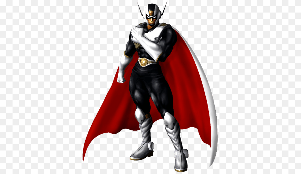 Captain Falcon Knee, Cape, Clothing, Person, Head Png Image