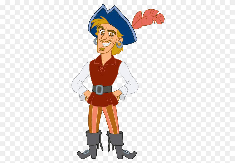Captain Flynn Jake And The Never Land Pirates Wiki Fandom, Person, Book, Comics, Pirate Free Png Download