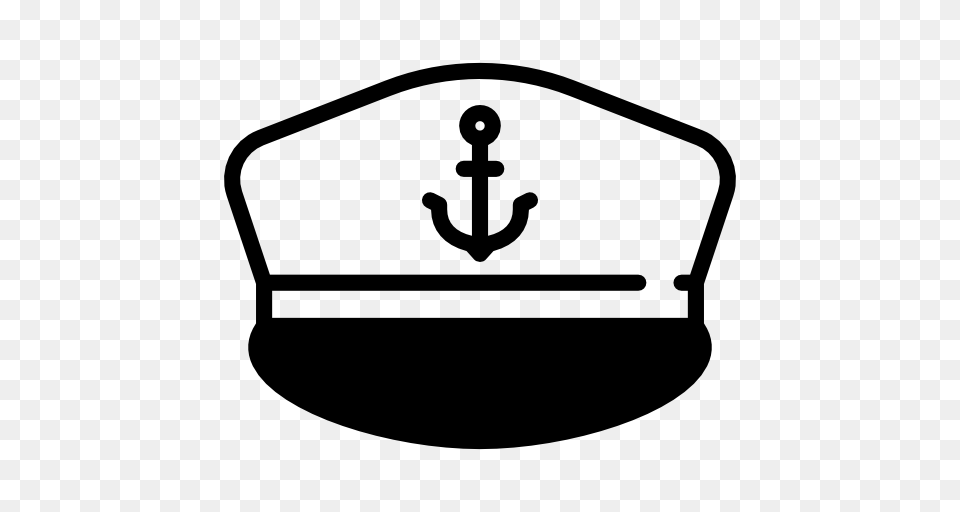 Captain Hat, Electronics, Hardware, Hook, Stencil Png Image