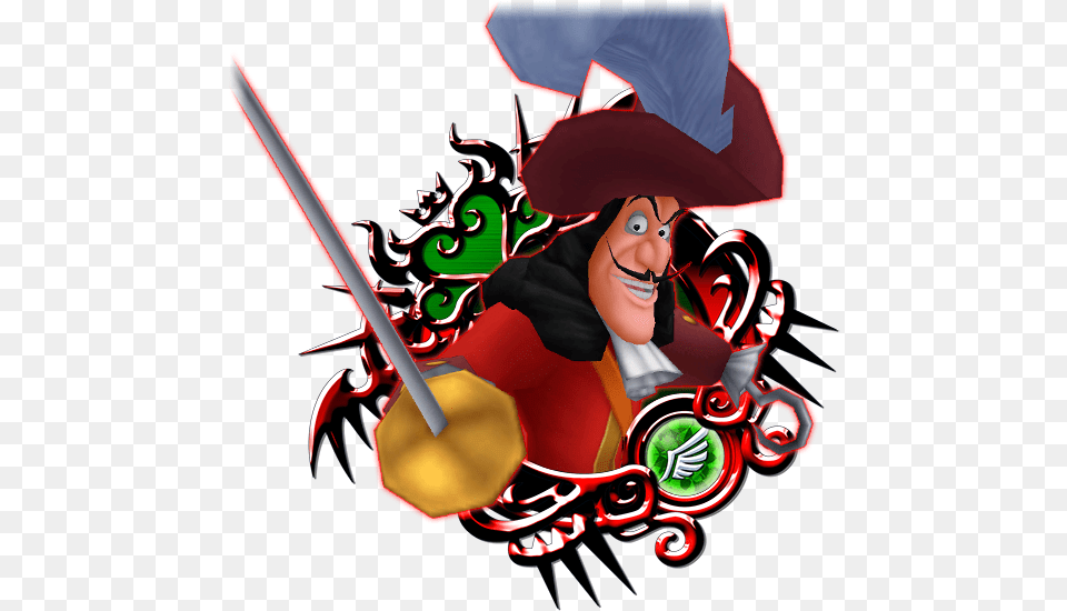 Captain Hook Khux Wiki Kingdom Hearts Dark Riku, Adult, Female, Person, Woman Png Image