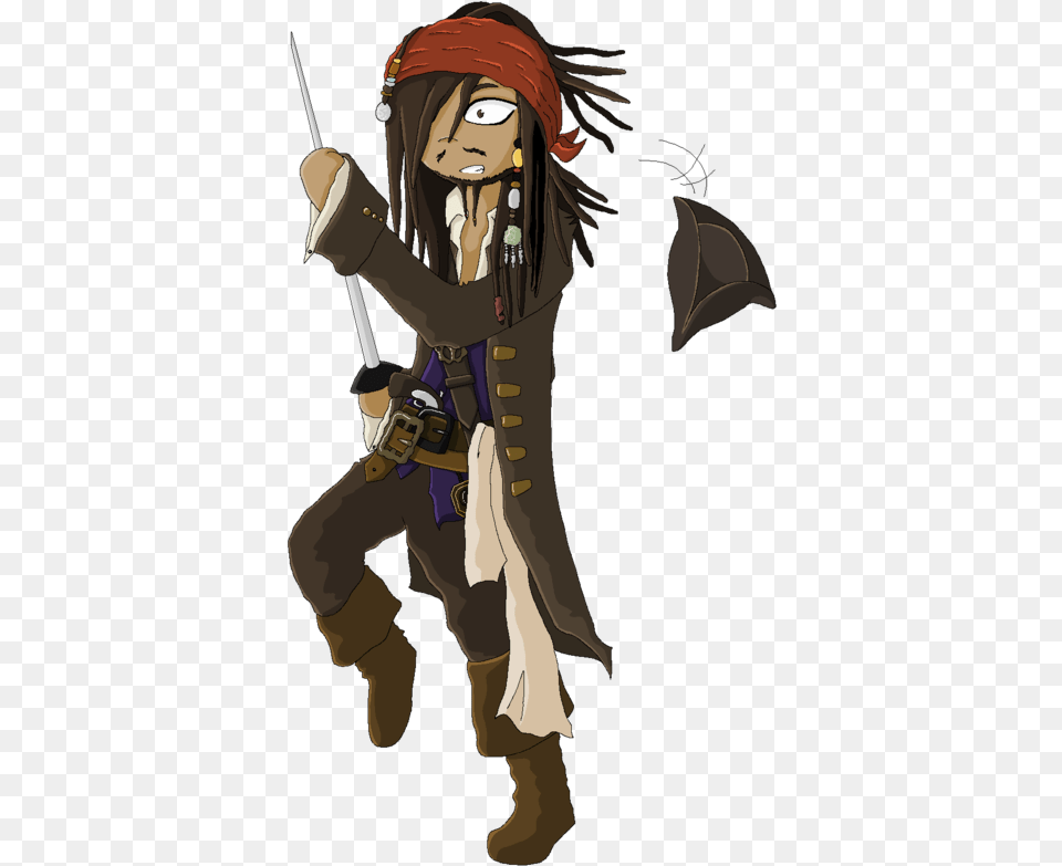 Captain Jack Sparrow Images Cartoon, Book, Comics, Publication, Person Free Png Download