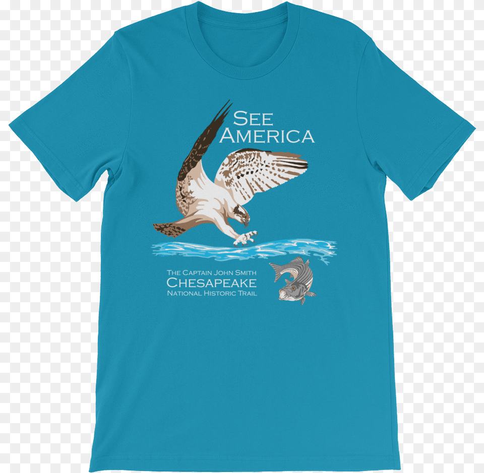 Captain John Smith Chesapeake National Historic Trail Wish You Were Beer, Clothing, T-shirt, Animal, Bird Png Image