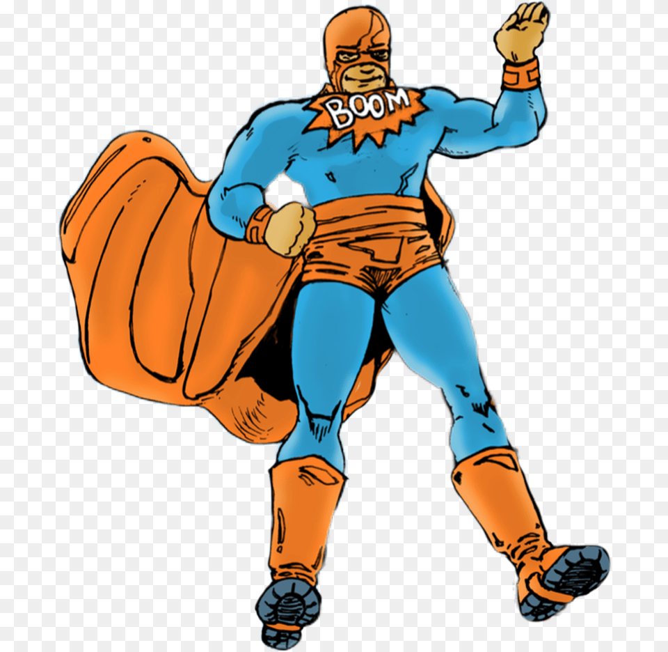 Captain Kaboom The Creative Extreme, Book, Comics, Publication, Person Free Transparent Png