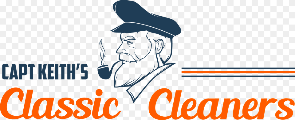 Captain Keiths Classic Cleaners1 2 01 Illustration, Clothing, Hat, Logo, Person Png