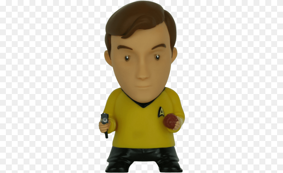 Captain Kirk Bluetooth Figure Speaker With Sound Effects James T Kirk, Baby, Person, Face, Head Png Image