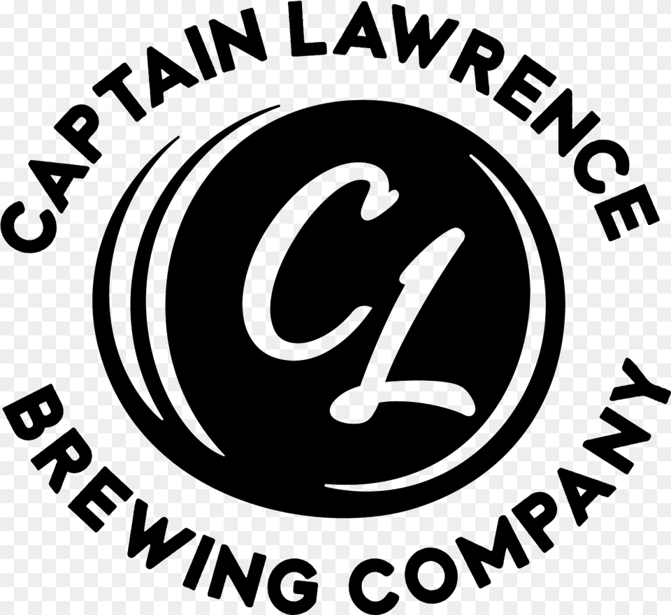 Captain Lawrence Brewing Logo, Blackboard, Emblem, Symbol, Text Free Png