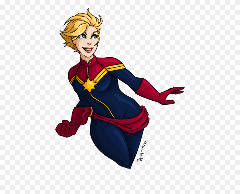 Captain Marvel, Book, Publication, Comics, Adult Png Image