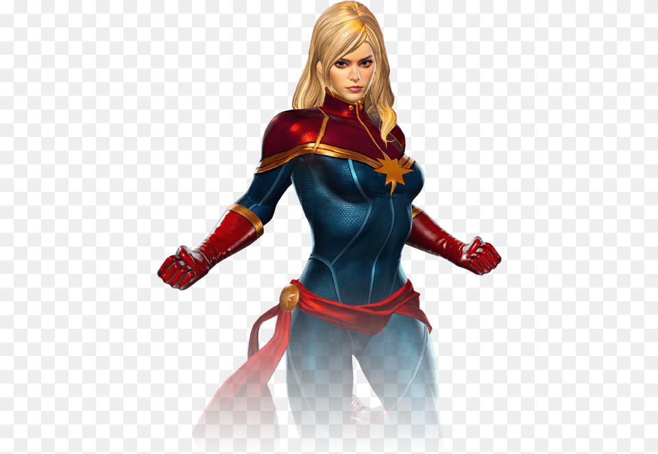Captain Marvel, Adult, Clothing, Costume, Female Free Png Download