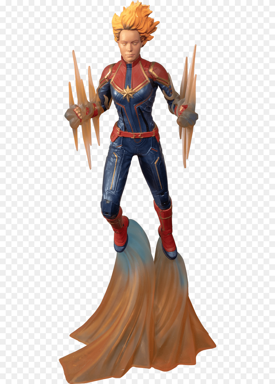 Captain Marvel Captain Marvel Diamond Select Gallery, Figurine, Adult, Bride, Female Free Png Download