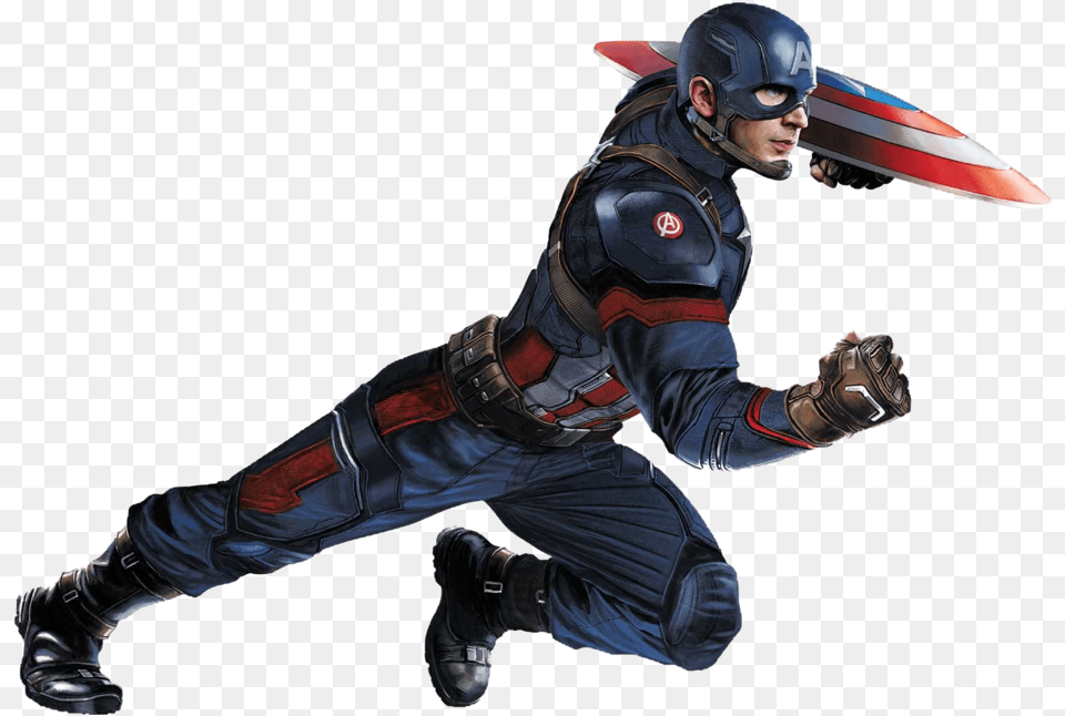 Captain Marvel Clipart Captain America Background Captain America, Clothing, Glove, Adult, Male Free Transparent Png