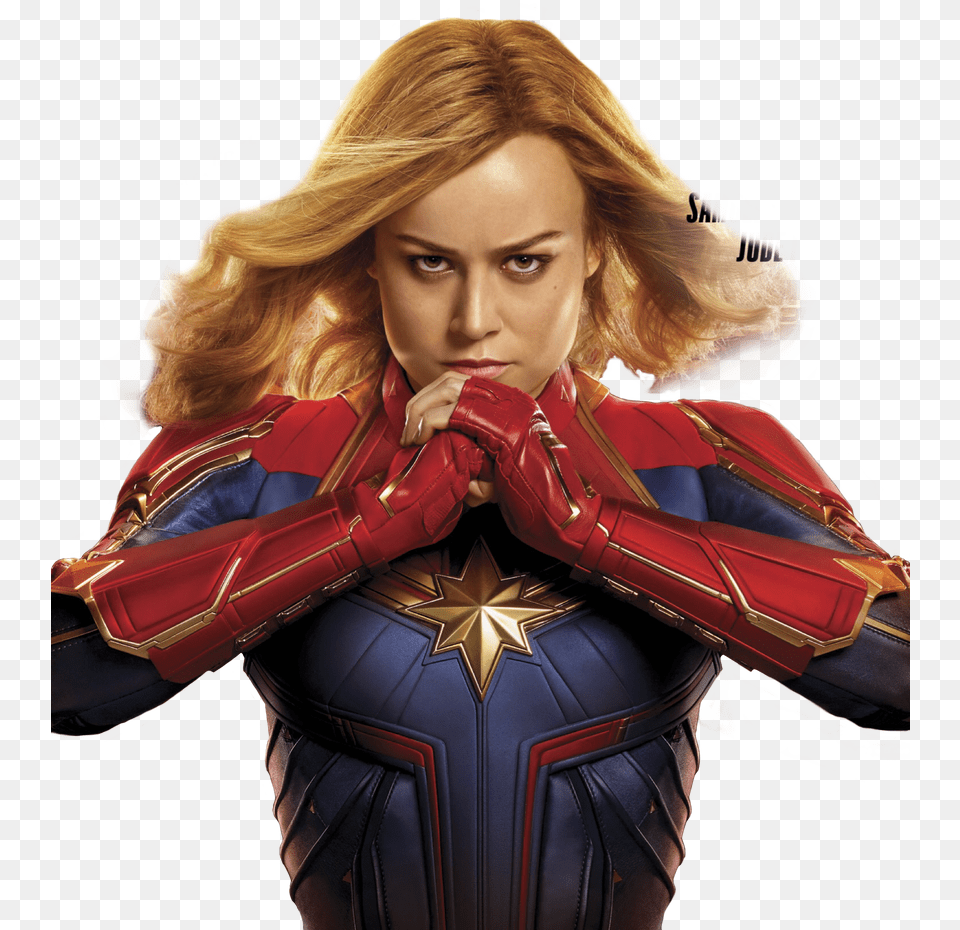 Captain Marvel Image, Adult, Clothing, Costume, Female Free Png