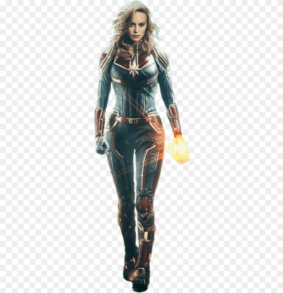 Captain Marvel Full Picture Girl, Adult, Person, Woman, Female Free Transparent Png