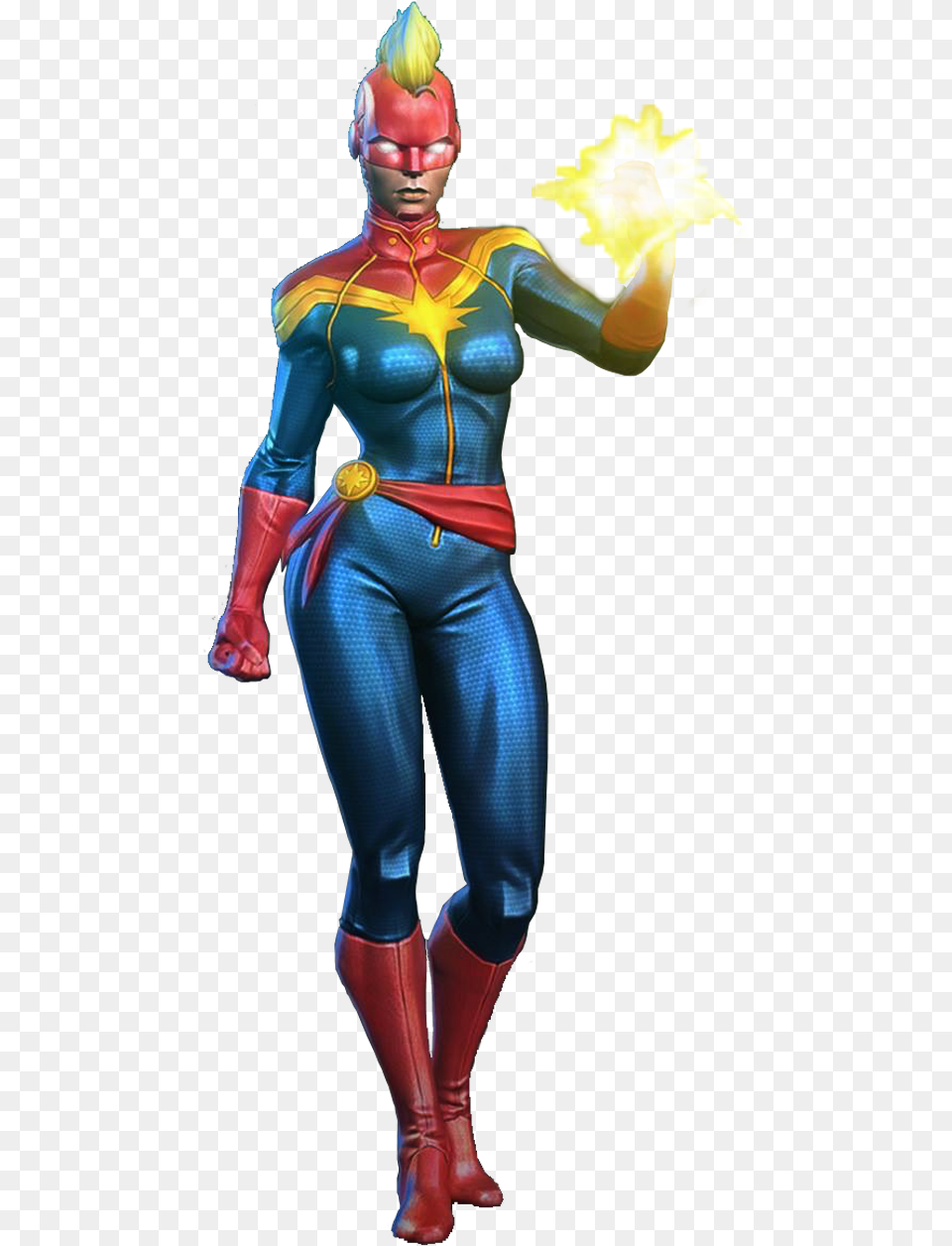 Captain Marvel Marvel Contest Of Champions, Adult, Person, Woman, Female Free Png