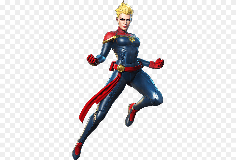 Captain Marvel Ultimate Alliance, Clothing, Costume, Person, Adult Free Png