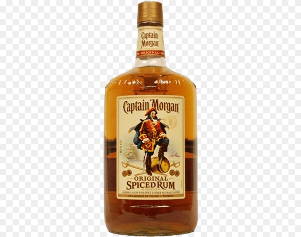 Captain Morgan 1 Captain Morgan Spiced Rum, Liquor, Alcohol, Beverage, Food Free Png Download