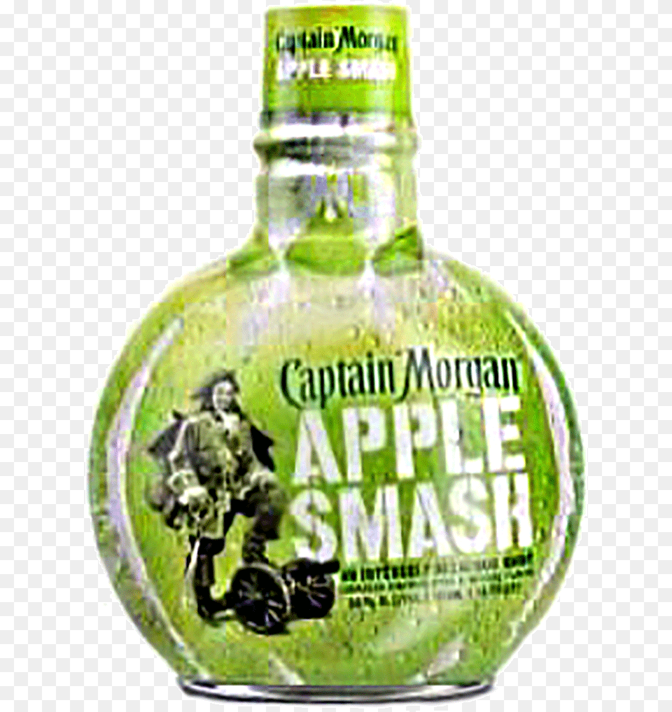 Captain Morgan Apple Smash Manitoba Liquor Mart Captain Morgan Apple Smash, Bottle, Absinthe, Alcohol, Beverage Free Transparent Png