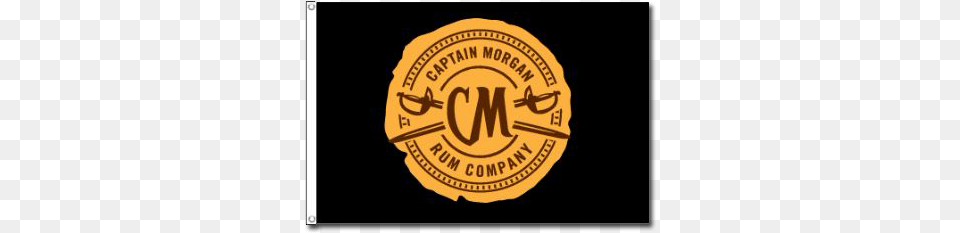 Captain Morgan Black Logo Captain Morgan, Badge, Sticker, Symbol, Emblem Free Png Download