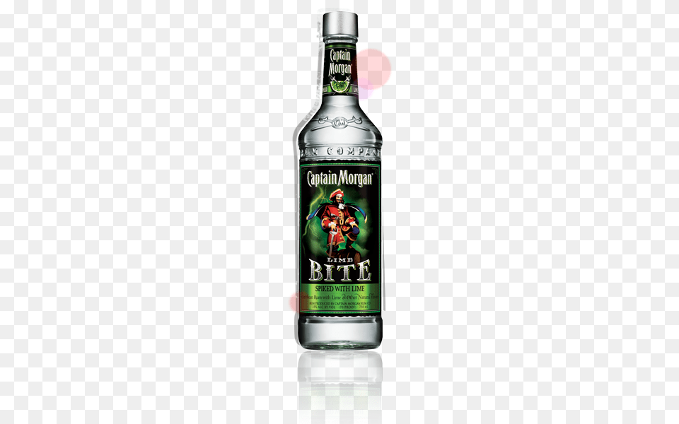 Captain Morgan Lime Bite Best With Cranberry Sierra Mist, Alcohol, Beverage, Liquor, Gin Free Png Download