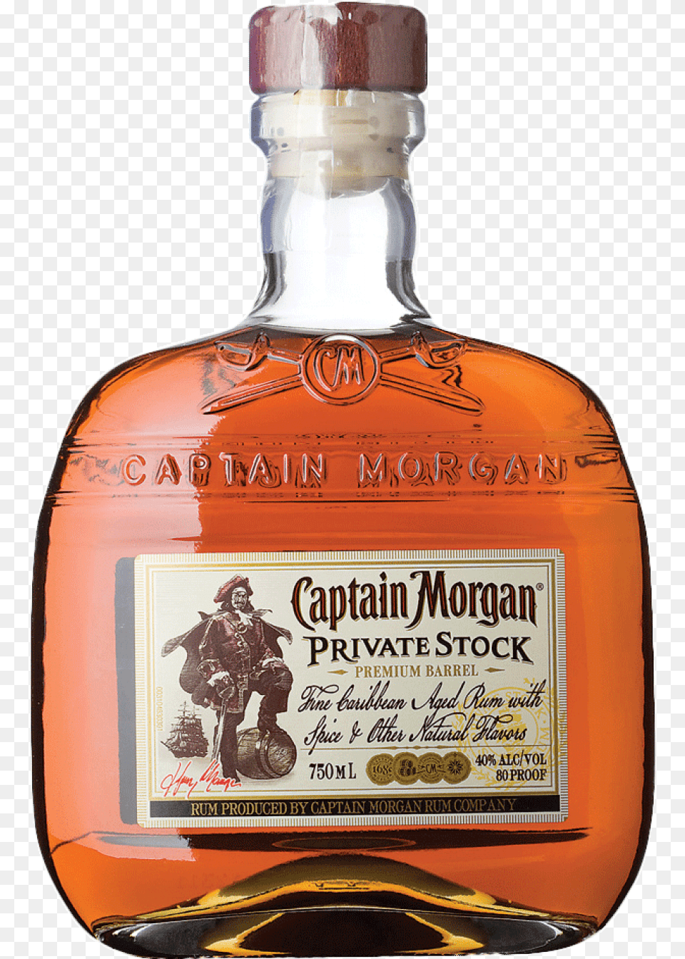 Captain Morgan Private Stock Captain Morgan Private Stock, Alcohol, Beverage, Liquor, Adult Free Png Download