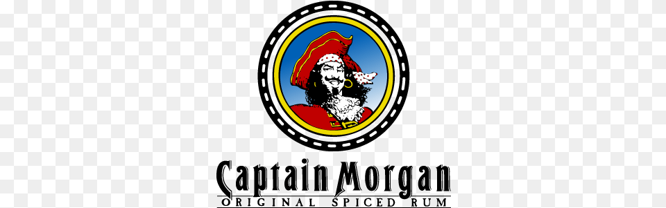 Captain Morgan Rum Vector Logo Old Captain Morgan Logo, Baby, Person, Pirate, Emblem Free Transparent Png