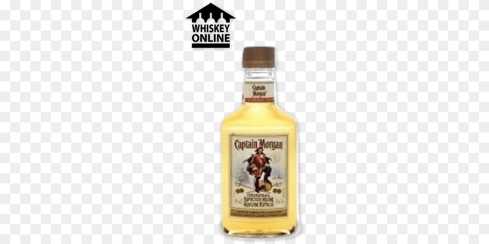 Captain Morgan Spice 200ml Captain Morgan Original Spiced Gold, Alcohol, Beverage, Liquor, Tequila Png