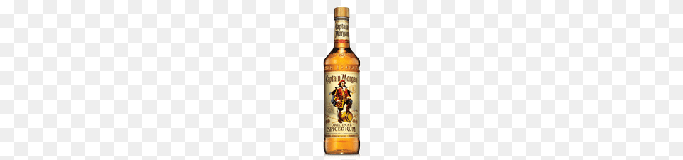 Captain Morgan Spiced Gold Blue Robin International, Alcohol, Beverage, Liquor, Whisky Png Image