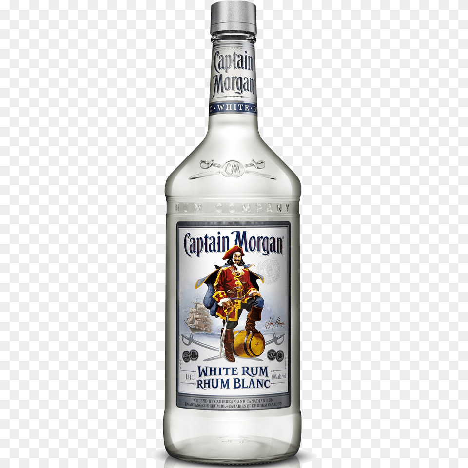 Captain Morgan White Rum Captain Morgan White Rum Spiced Gold, Alcohol, Beverage, Liquor, Adult Free Png