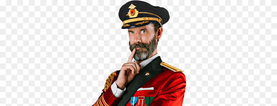 Captain Obvious, Officer, Person, Adult, Male Free Png
