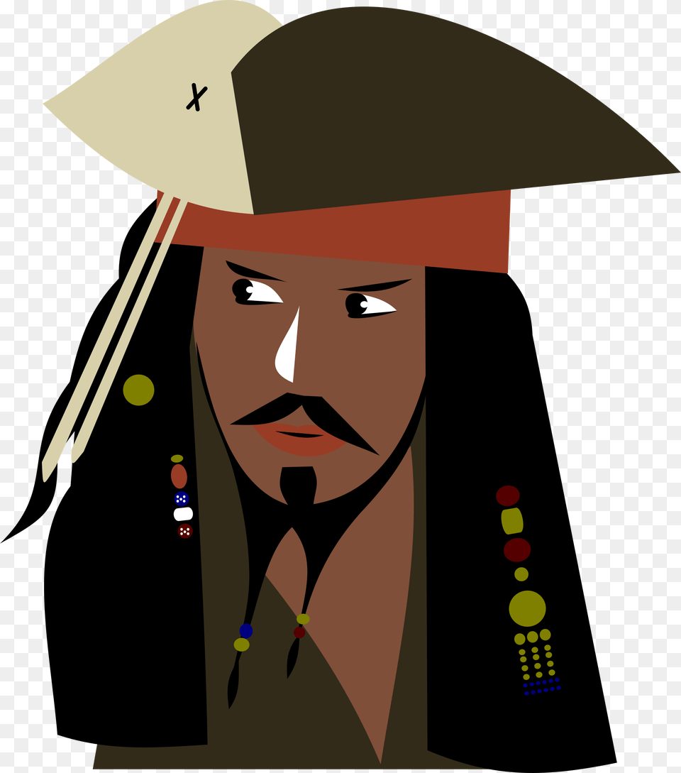 Captain Of The Pirates Icons, People, Person, Face, Head Png