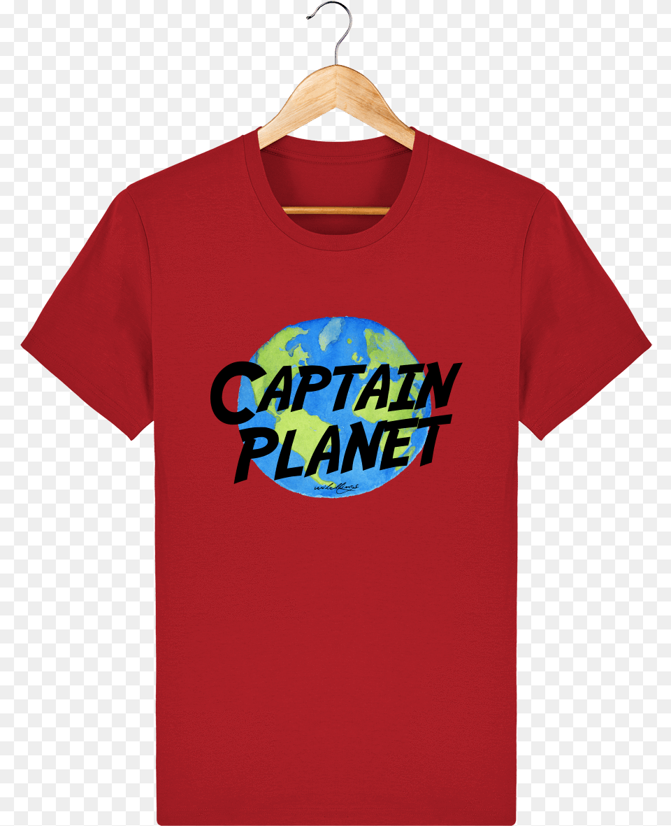 Captain Planet, Clothing, T-shirt, Shirt Free Png