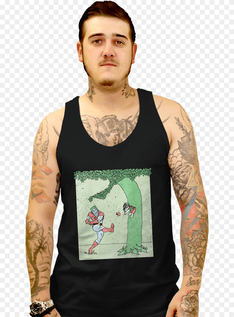 Captain Planet, Tattoo, T-shirt, Clothing, Skin Png