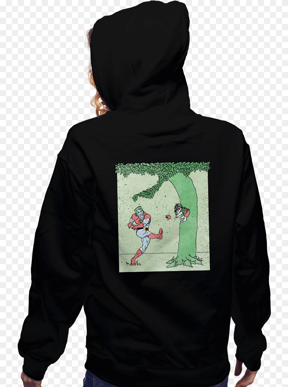 Captain Planet Hoodie, Knitwear, Clothing, Sweatshirt, Hood Png