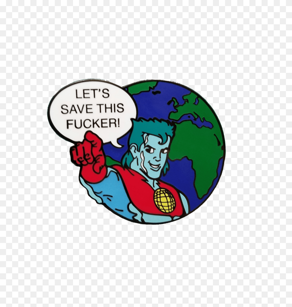 Captain Planet Pin Shittty Stufff, Baby, Person, Face, Head Free Png Download