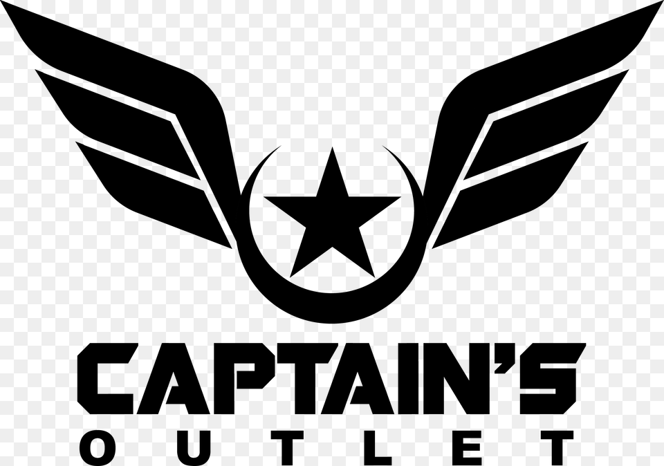 Captain S Outlet Emblem, Logo, Symbol, Animal, Fish Free Transparent Png