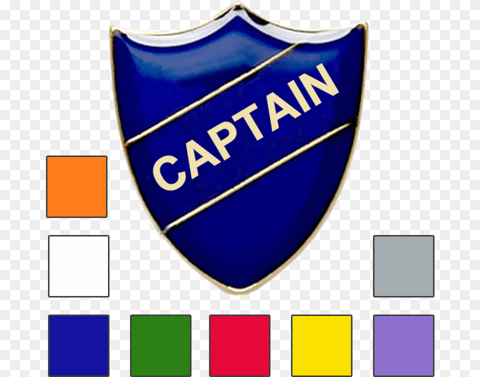 Captain Shield School Badges Emblem, Badge, Logo, Symbol, Armor Png