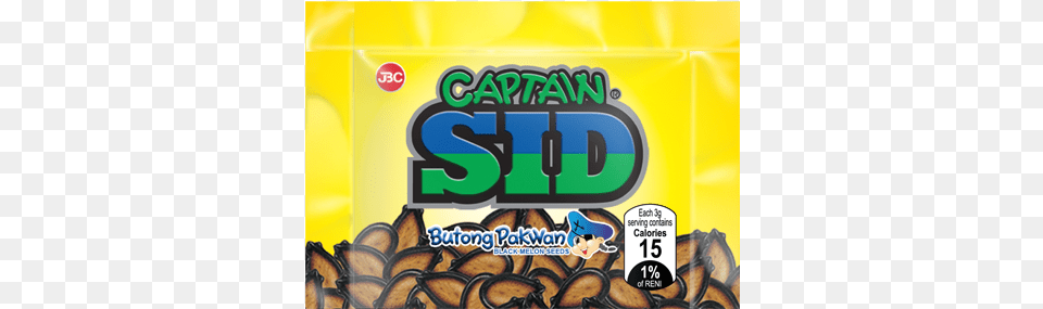 Captain Sid Is Made From High Quality Watermelon Seeds Captain Sid Butong Pakwan, Food, Sweets Png Image