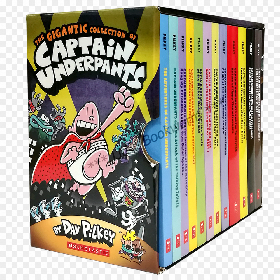 Captain Underpants And The Perilous, Book, Publication, Person Png