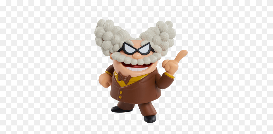Captain Underpants Collectible Figures Professor Poopy Turbo Toilet Captain Underpants, Figurine, Baby, Person, Plush Free Png Download