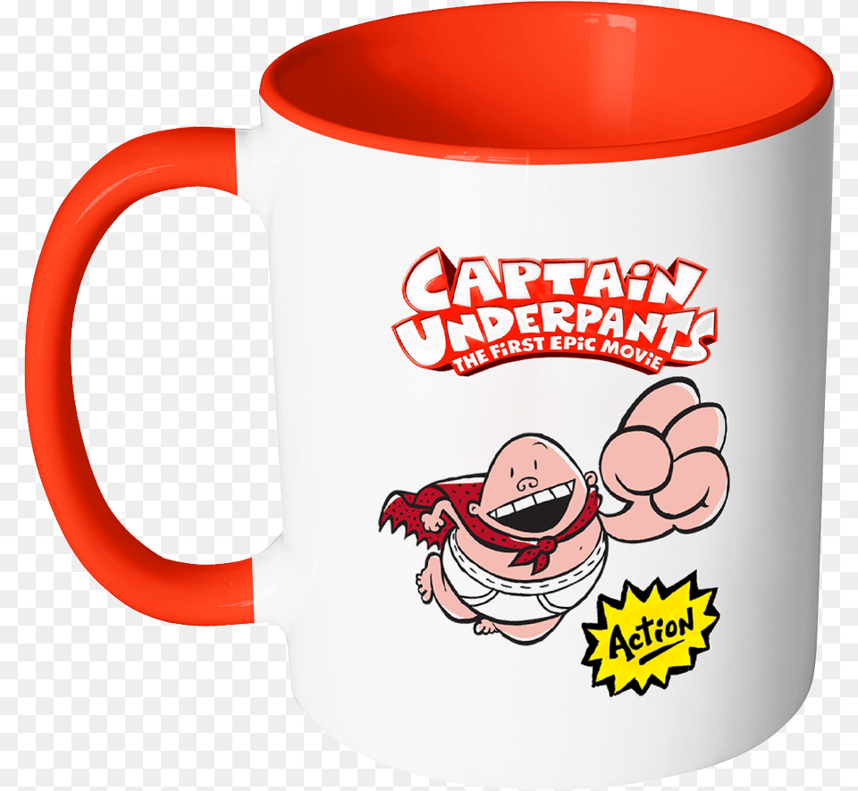 Captain Underpants Mug Laffs Captain Underpants, Cup, Beverage, Coffee, Coffee Cup Free Png Download