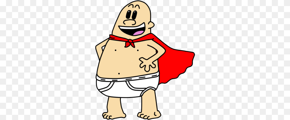 Captain Underpants The First Epic Movie, Cape, Clothing, Cartoon, Baby Free Png Download