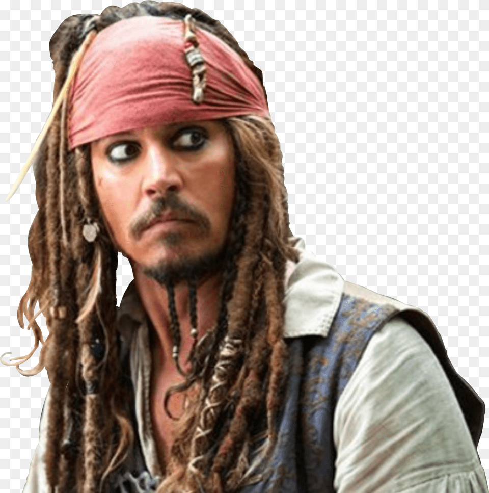 Captainjack Captainjacksparrow Jacksparrow Potc Captain Jack Sparrow Real Name, Person, Pirate, Adult, Male Png Image