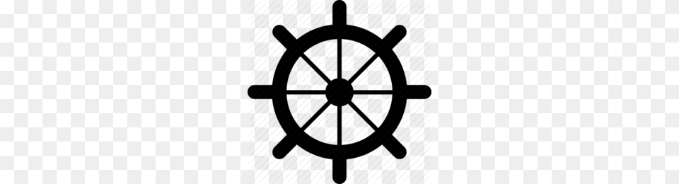 Captains Wheel Anchor Clipart, Machine Free Png