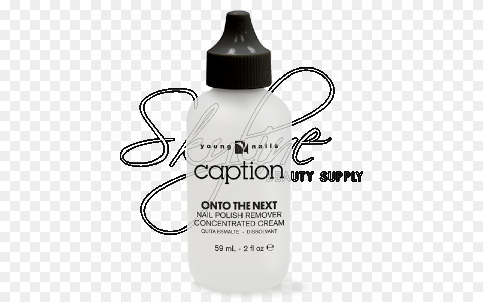 Caption By Young Nails Onto The Next Concentrated Cream, Bottle, Shaker Png