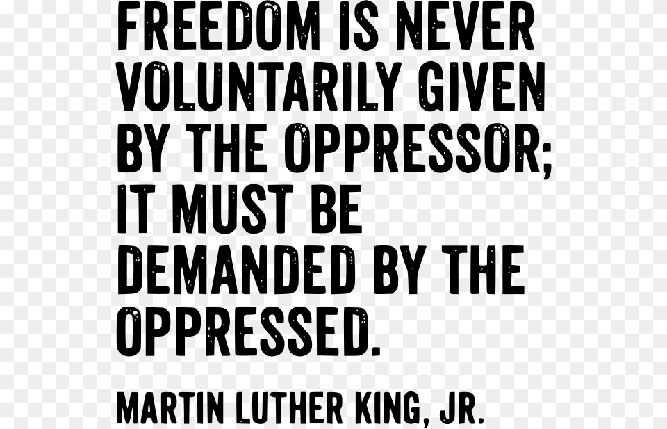 Caption Martin Luther Jr Quotes, Gray Free Transparent Png