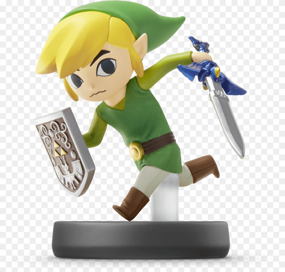 Captura De Pantalla Toon Link Amiibo, Figurine, Baby, Person, Face Free Png