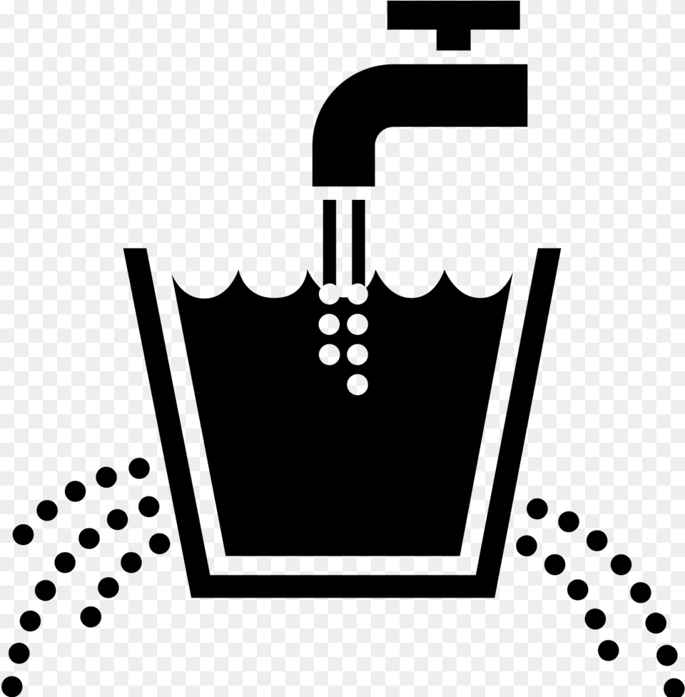 Capture Tap Water Water Use Icon, Gray Free Png