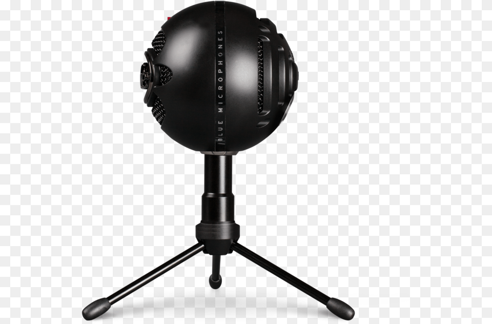 Capture Your Voice With Stunning Quality Blue Microphones Snowball Gloss Black Usb Dual Capsule, Electrical Device, Microphone, Tripod, Appliance Png